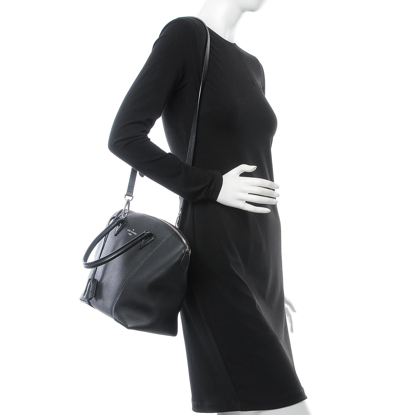 Veau Cachemire Soft Lockit MM Black