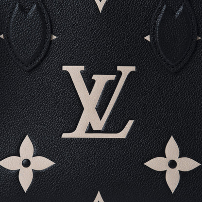 Louis Vuitton Empreinte Monogram Giant Onthego PM Black Beige 10 of 10