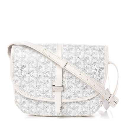 Goyard Goyardine Belvedere II PM Messenger Bag White 1 of 8