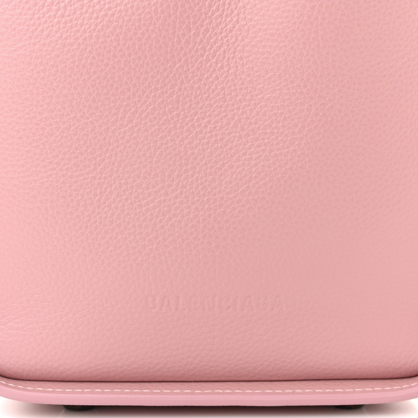 Calfskin Logo Embossed XS Tool 2.0 North-South Tote Powder Pink