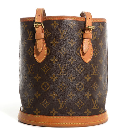 Louis Vuitton Monogram Petit Bucket 23 1 of 6