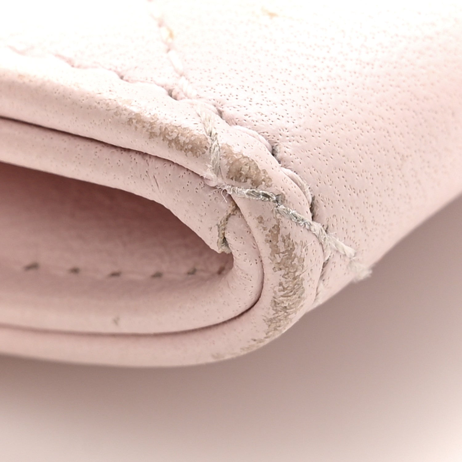 Chanel Lambskin Quilted Flap Card Holder Light Pink 10 of 11