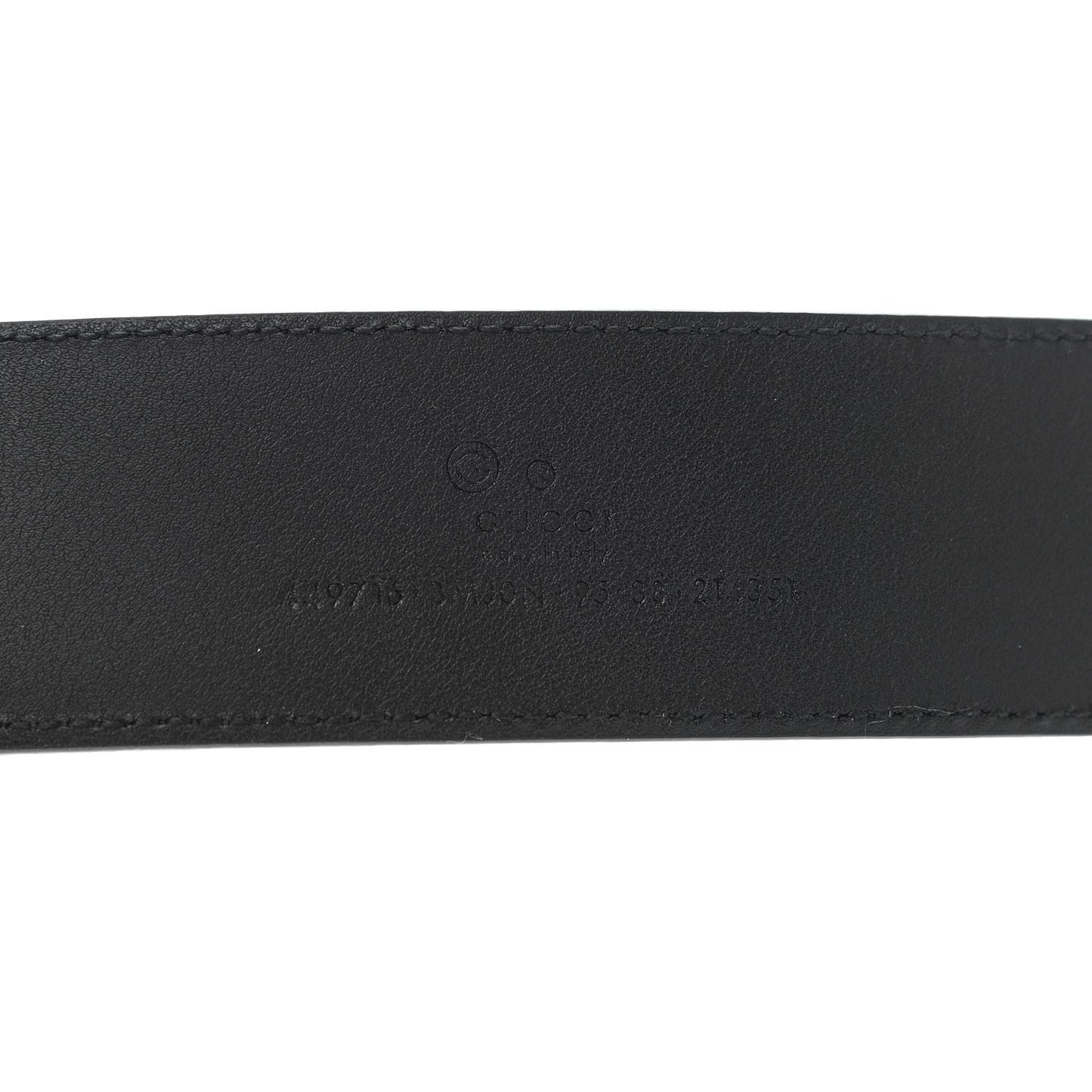 Microguccissima Belt 95 38 Black