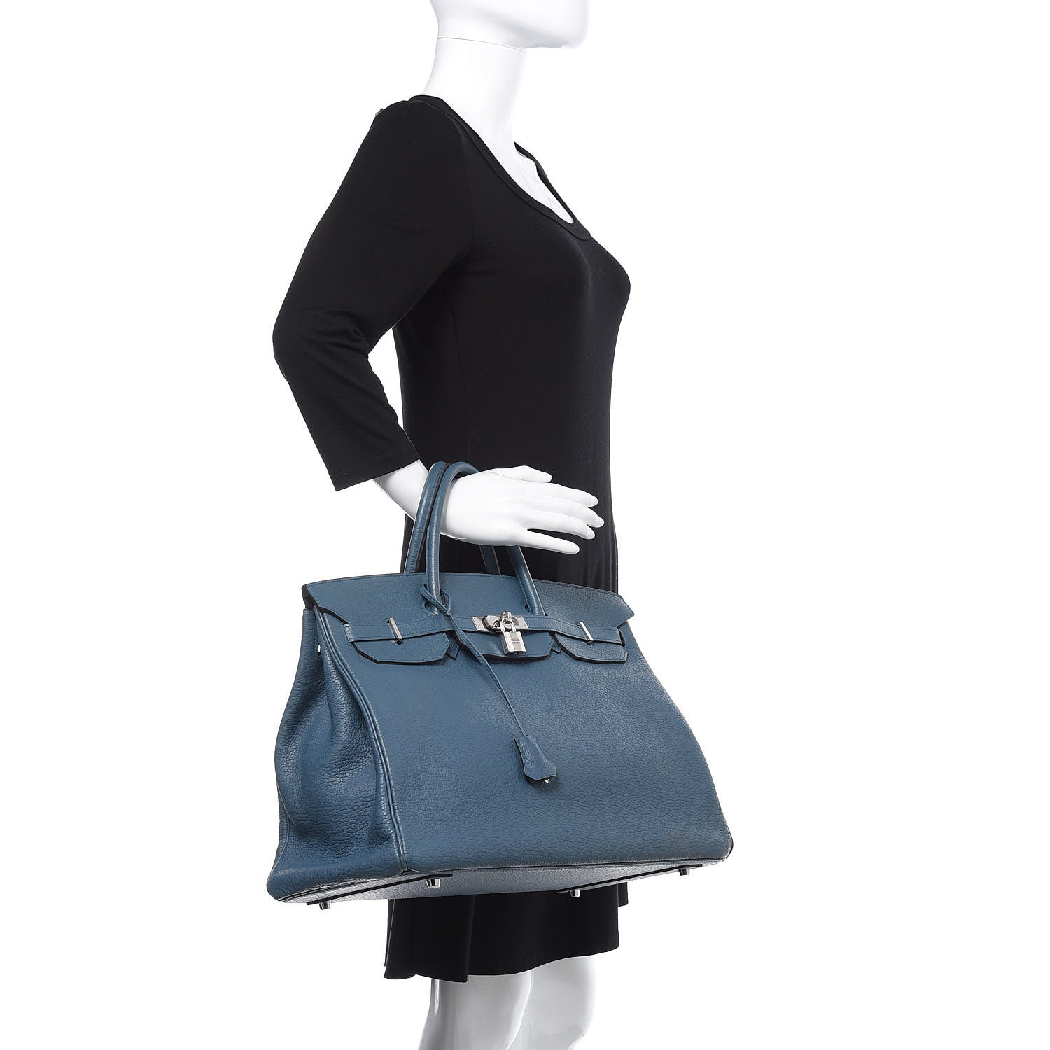 Hermes Fjord Birkin 40 Bleu Tempete 2 of 39