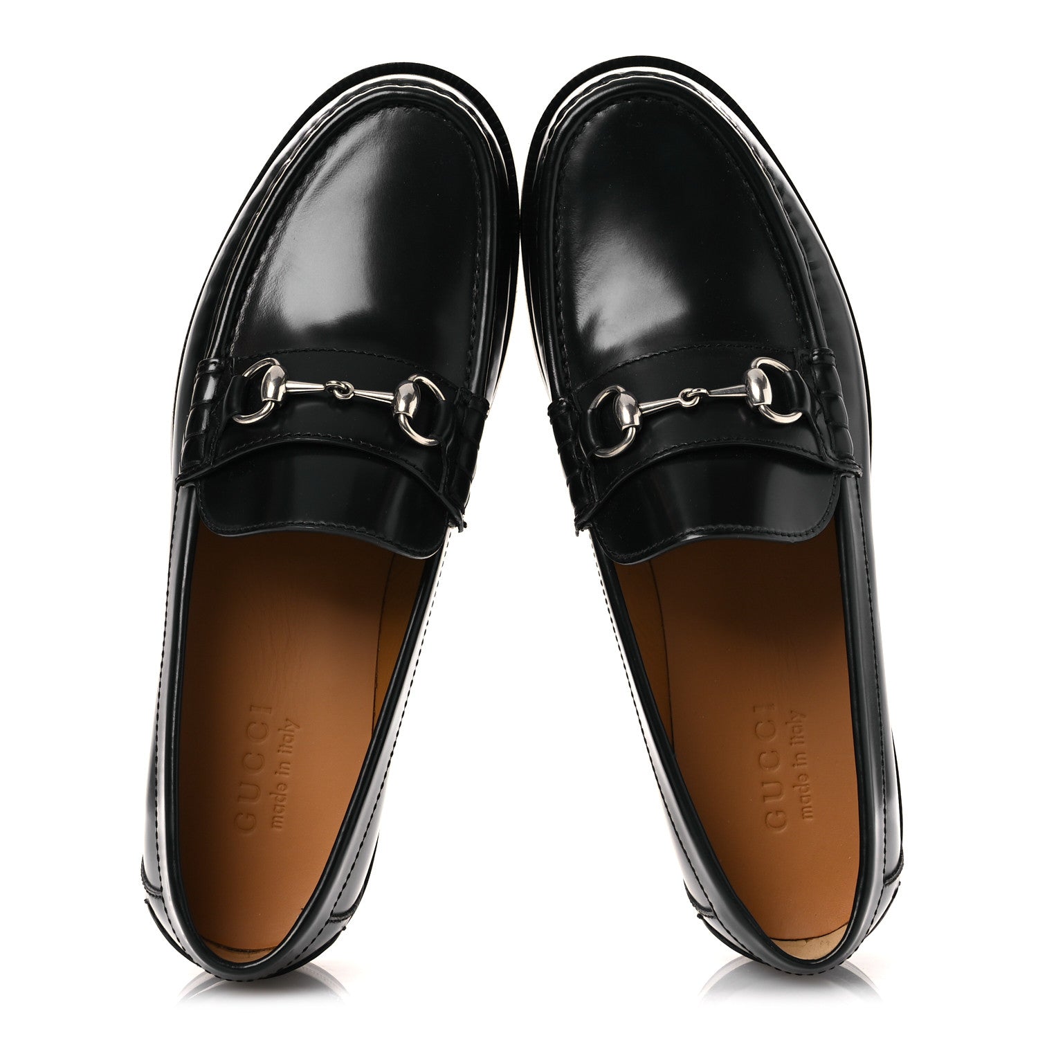 Gucci Millennial Ribot Mens Horsebit Loafers 9.5 Black 2 of 11