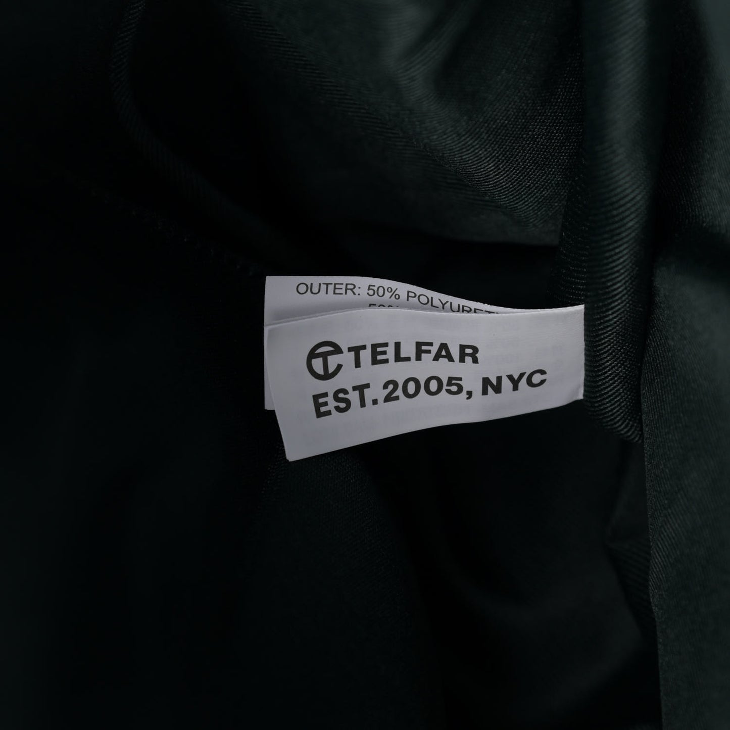 Vegan Leather Medium Shopping Bag Dark Olive