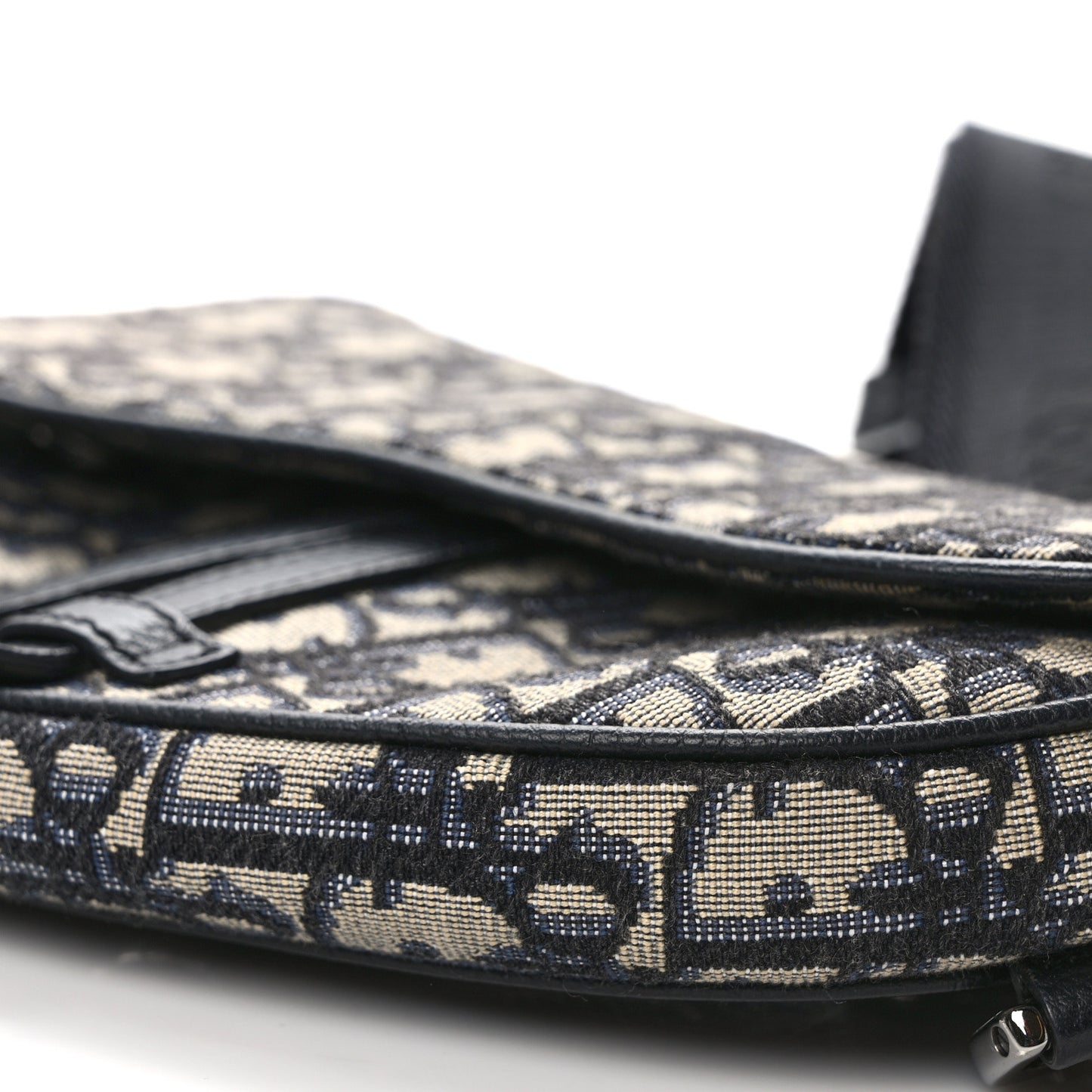 Oblique Mens Mini Saddle Bag Blue