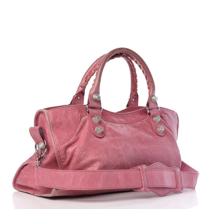 Balenciaga Agneau Giant 21 Silver Hardware Part Time Framboise 3 of 21