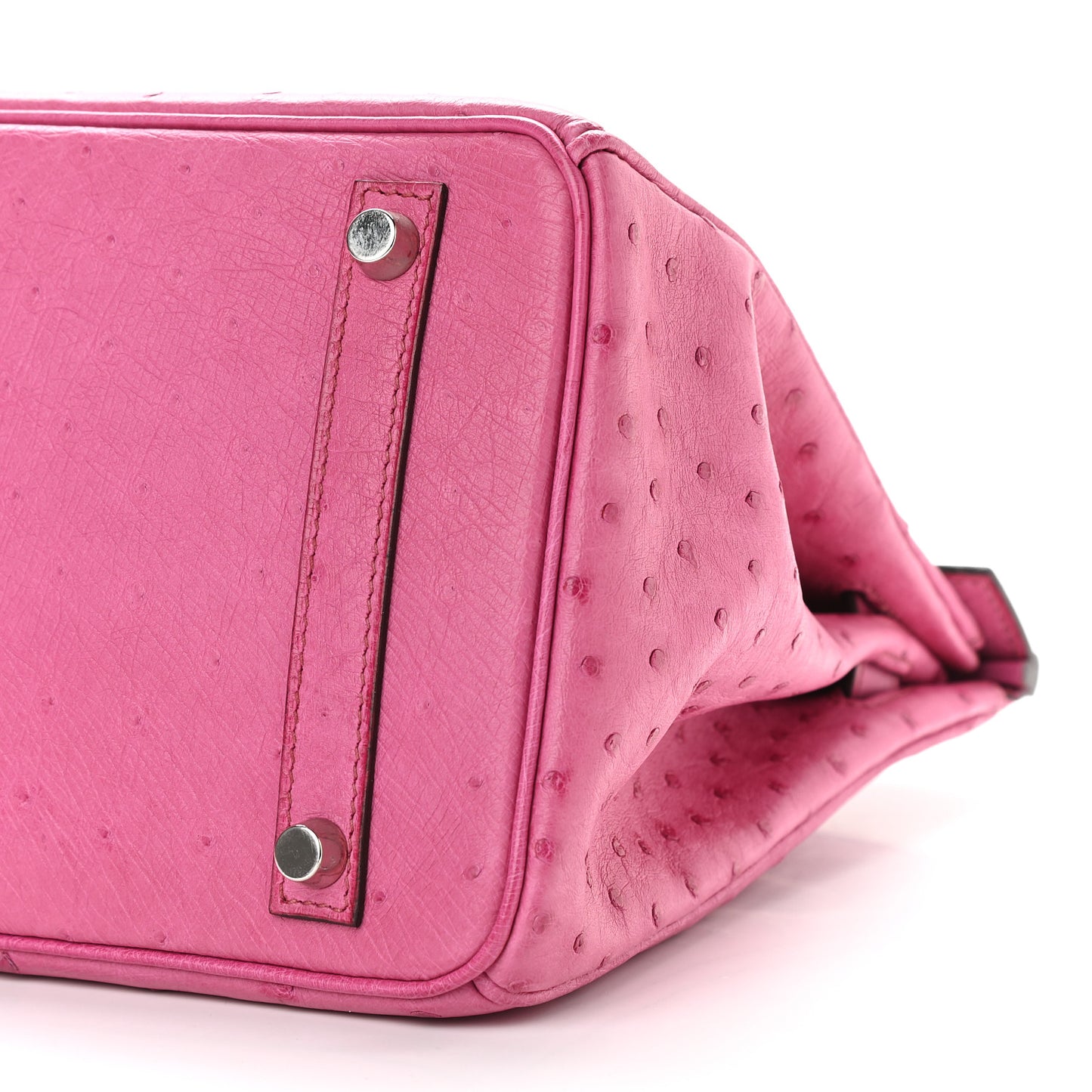 Ostrich Birkin 30 Fuchsia