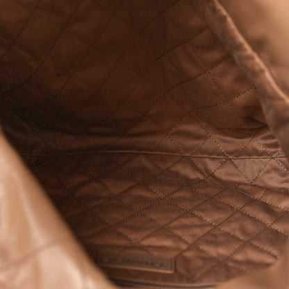 Chanel Shiny Calfskin Quilted Small Chanel 22 Beige 6 of 10