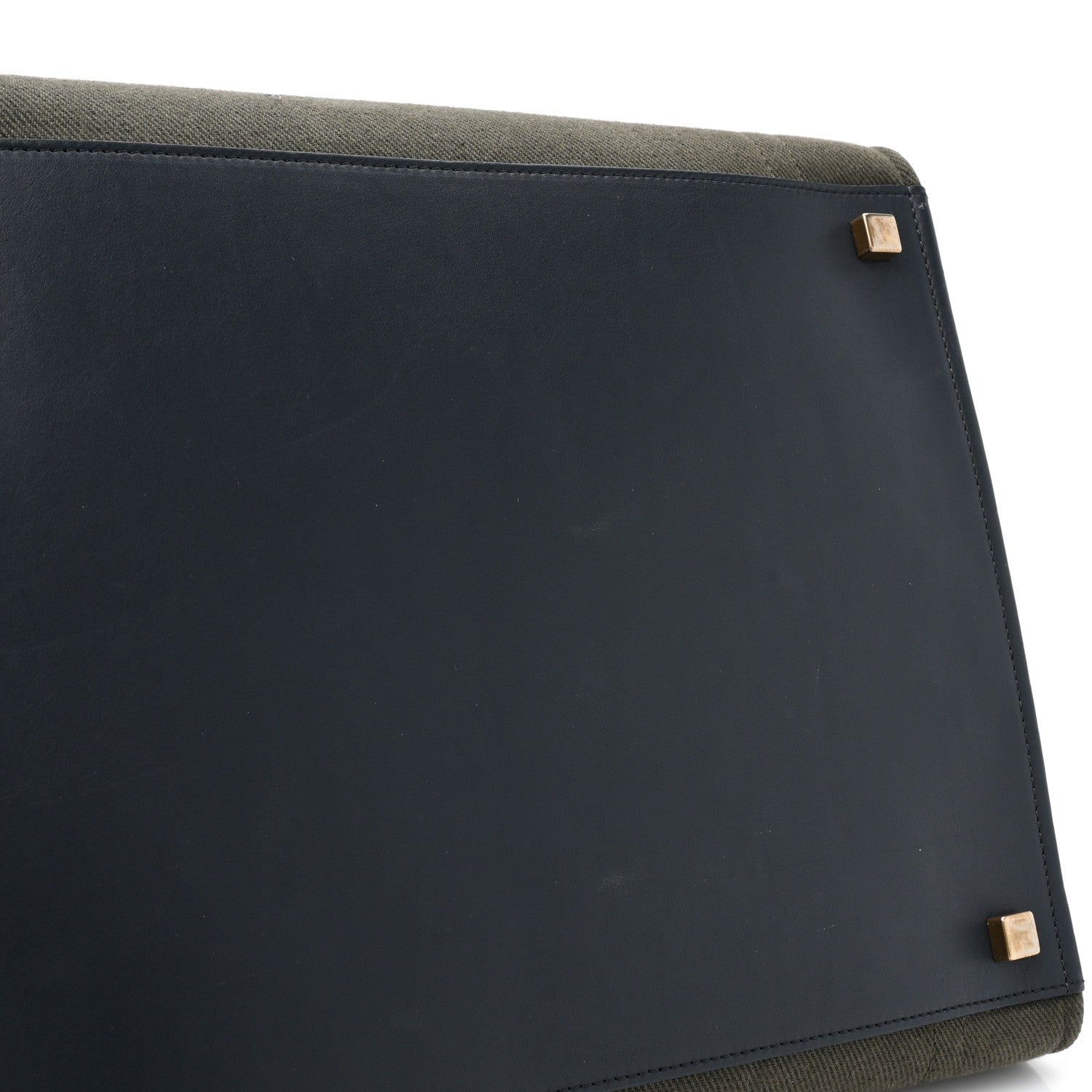 Celine Cotton Canvas Medium Phantom Luggage Olive 9 of 13