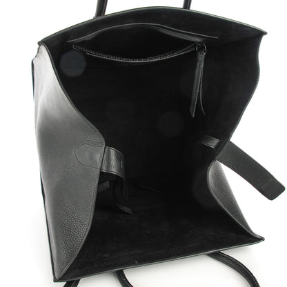 Celine Supple Calfskin Medium Phantom Luggage Black 5 of 7