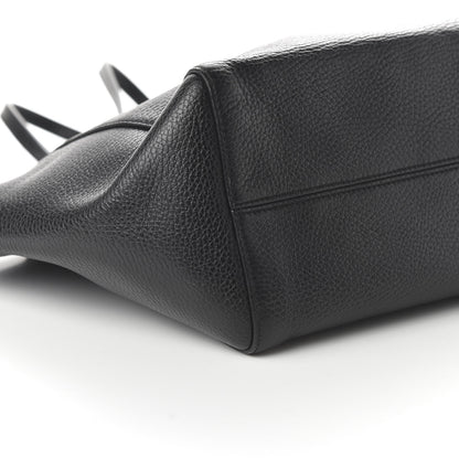 Gucci Pebbled Calfskin Small Swing Tote Black 6 of 10