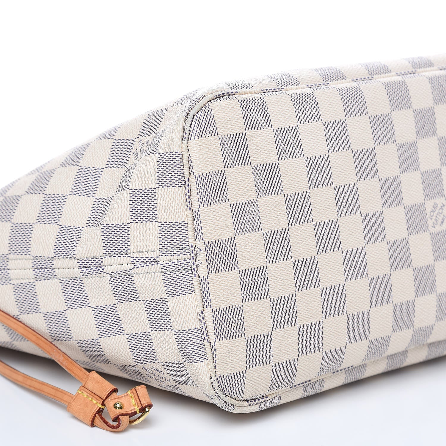 Louis Vuitton Damier Azur Neo Neverfull MM Rose Ballerine 9 of 21
