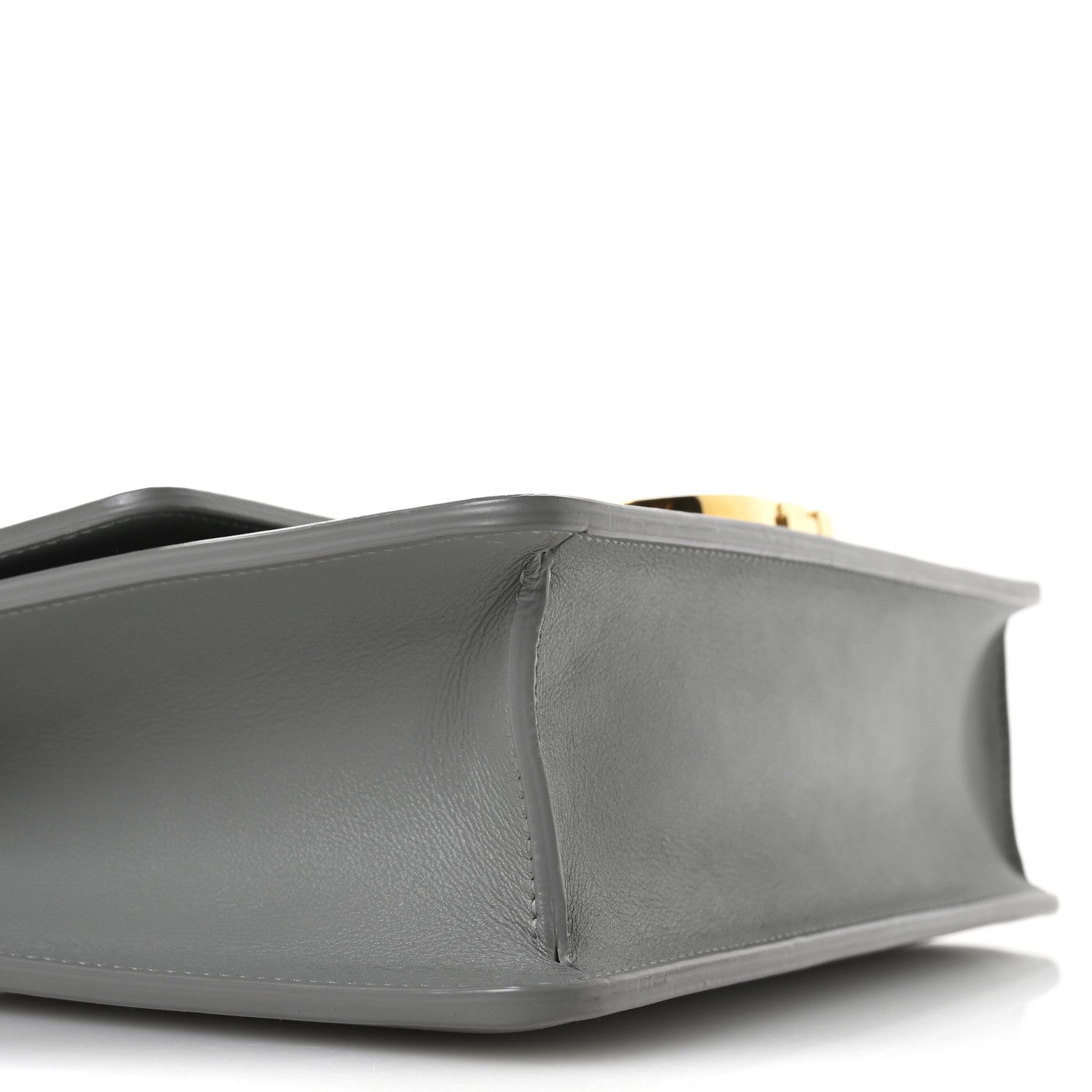 Christian Dior Smooth Calfskin 30 Montaigne Flap Bag Gray 9 of 10