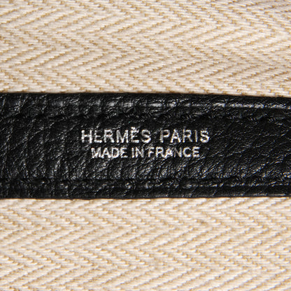 Hermes Fjord Garden Party Tote 36 MM Black 9 of 13