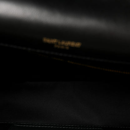 Saint Laurent Lambskin Patchwork Monogram Medium Jamie Black 5 of 11