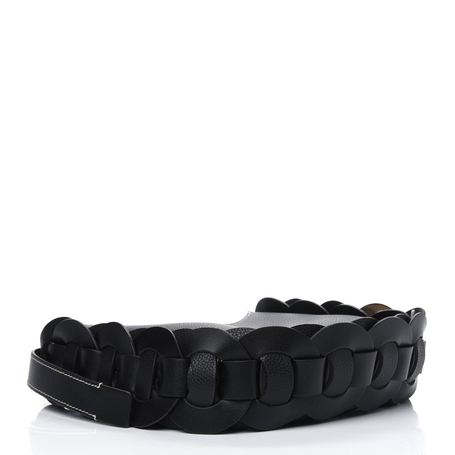 Chloe Small Grain Smooth Calfskin Small Darryl Hobo Black 3 of 4