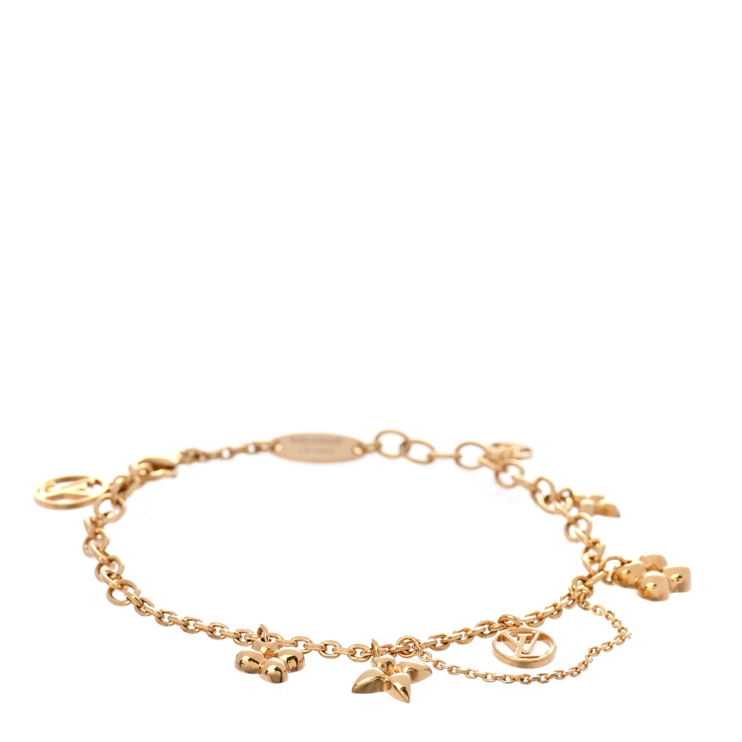 Metal Monogram Blooming Supple Bracelet