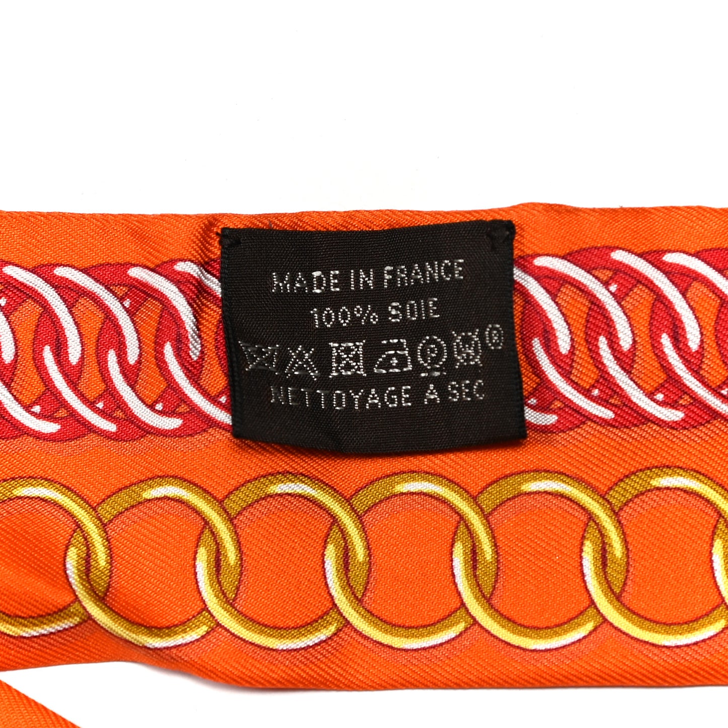 Silk Maillons Twilly Orange Vieux Rose Gold