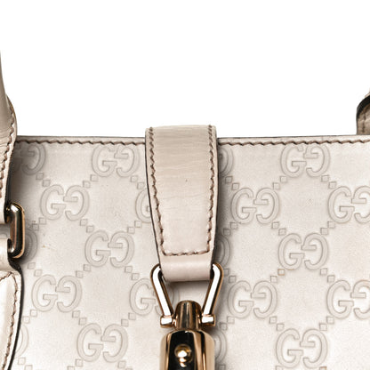 Gucci Guccissima Piston Tote Off White 7 of 15