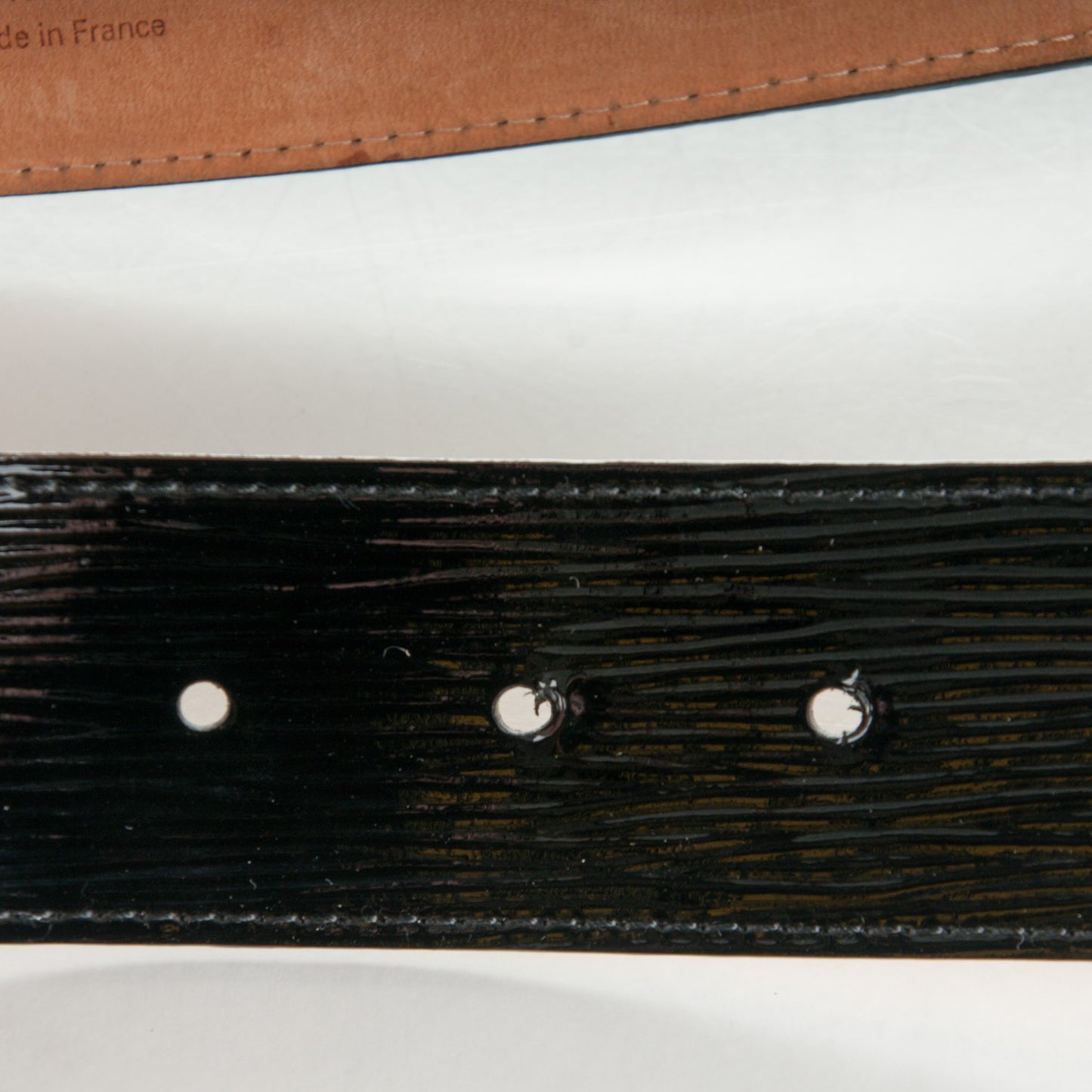 Epi Electric 40mm LV Initiales Belt 80 32 Black