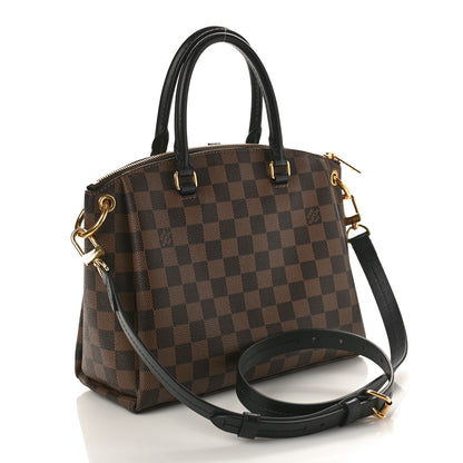 Louis Vuitton Damier Ebene Odeon Tote PM Black 2 of 9