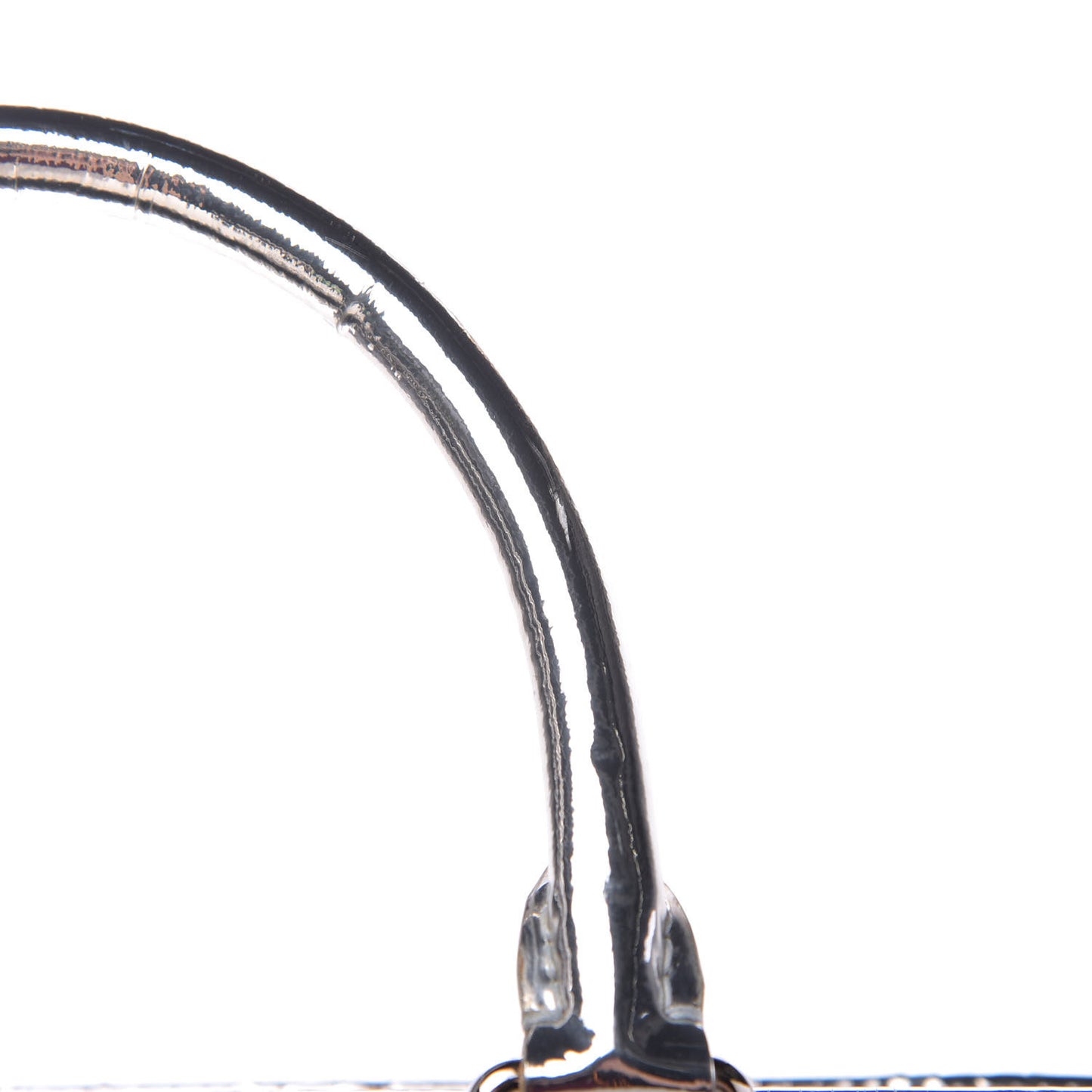 Monogram Miroir Sac Plat Silver