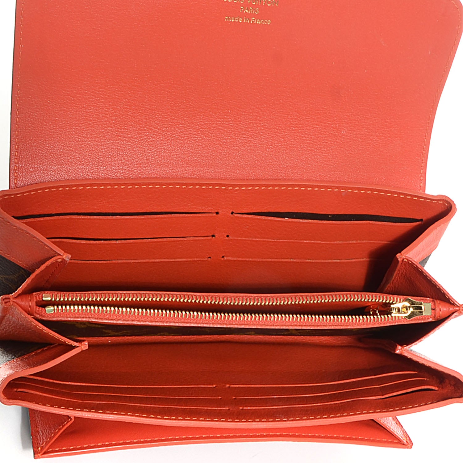 Louis Vuitton Monogram Elysee Wallet Clementine 6 of 7