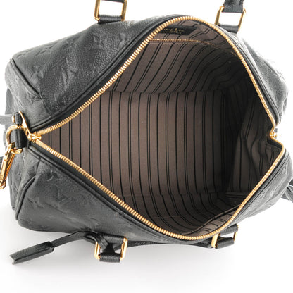 Louis Vuitton Empreinte Speedy Bandouliere 30 Black 5 of 7
