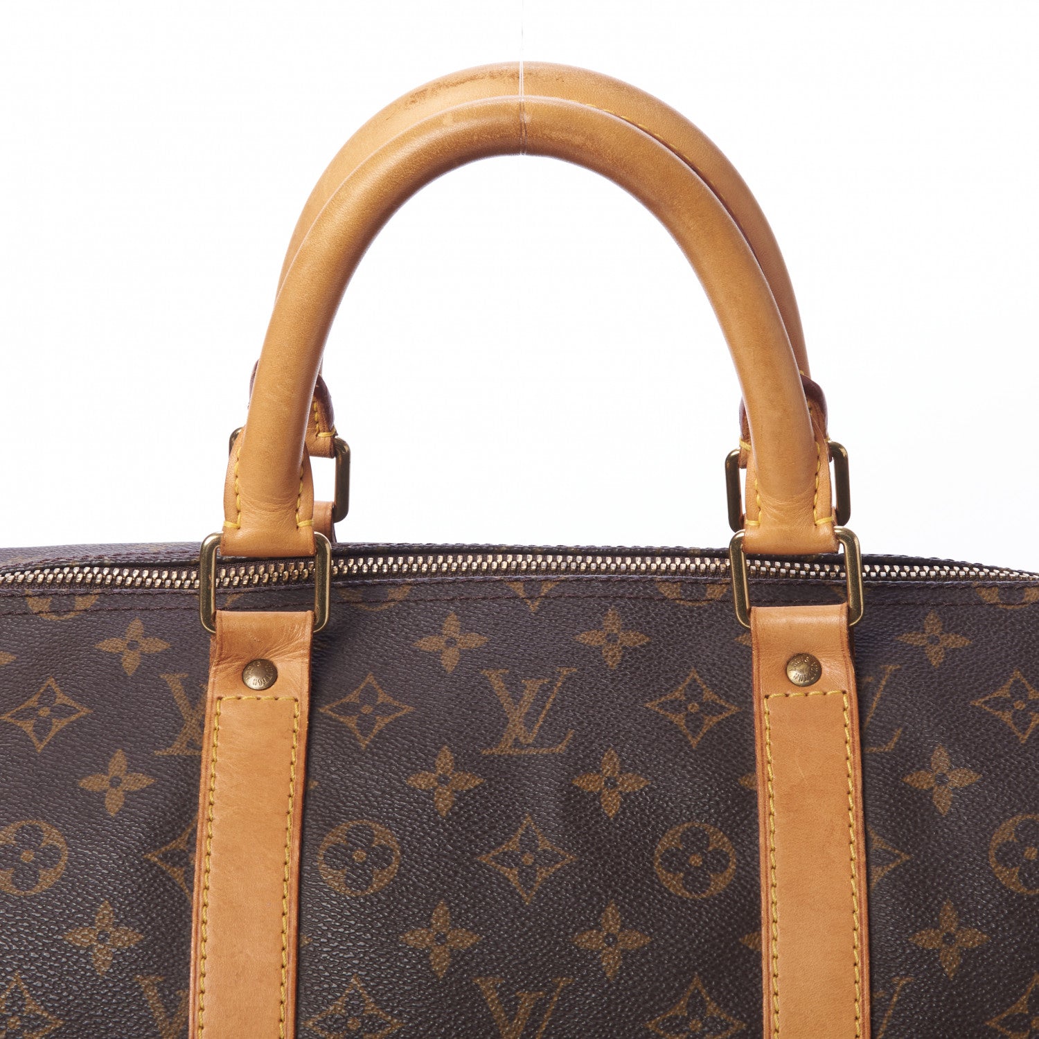Louis Vuitton Monogram Keepall Bandouliere 55 8 of 12