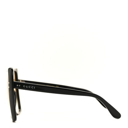 Gucci Acetate Oversize Square Frame Sunglasses GG0471S Black 3 of 8