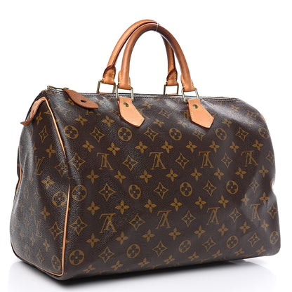 Louis Vuitton Monogram Speedy 35 2 of 12