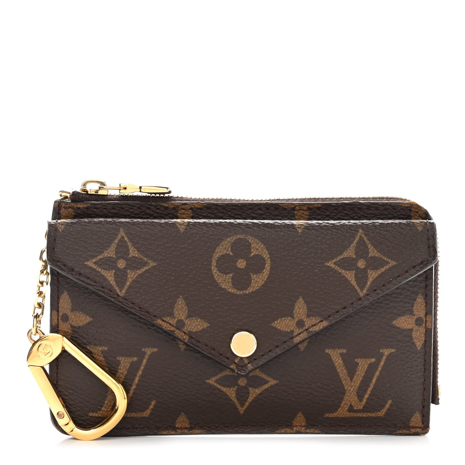 Louis Vuitton Monogram Recto Verso Card Holder Black 1 of 7