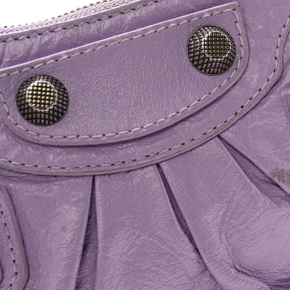Balenciaga Agneau Arena Le Cagole Mini Purse With Chain Lilac 11 of 14