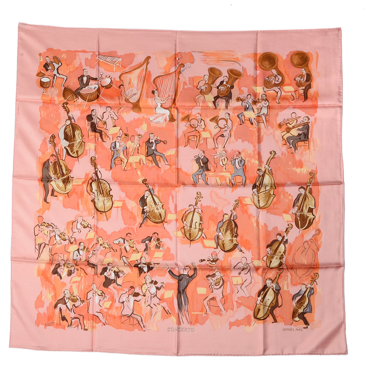 Silk Concerto Scarf 90