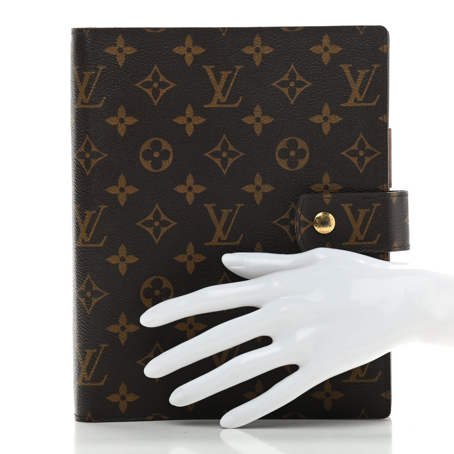 Monogram Large Ring Agenda Cover