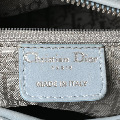 Christian Dior Lambskin Cannage Medium Lady Dior Light Blue 6 of 12