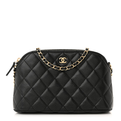 Chanel Caviar Quilted Classic Clutch With Chain Black 1 of 11
