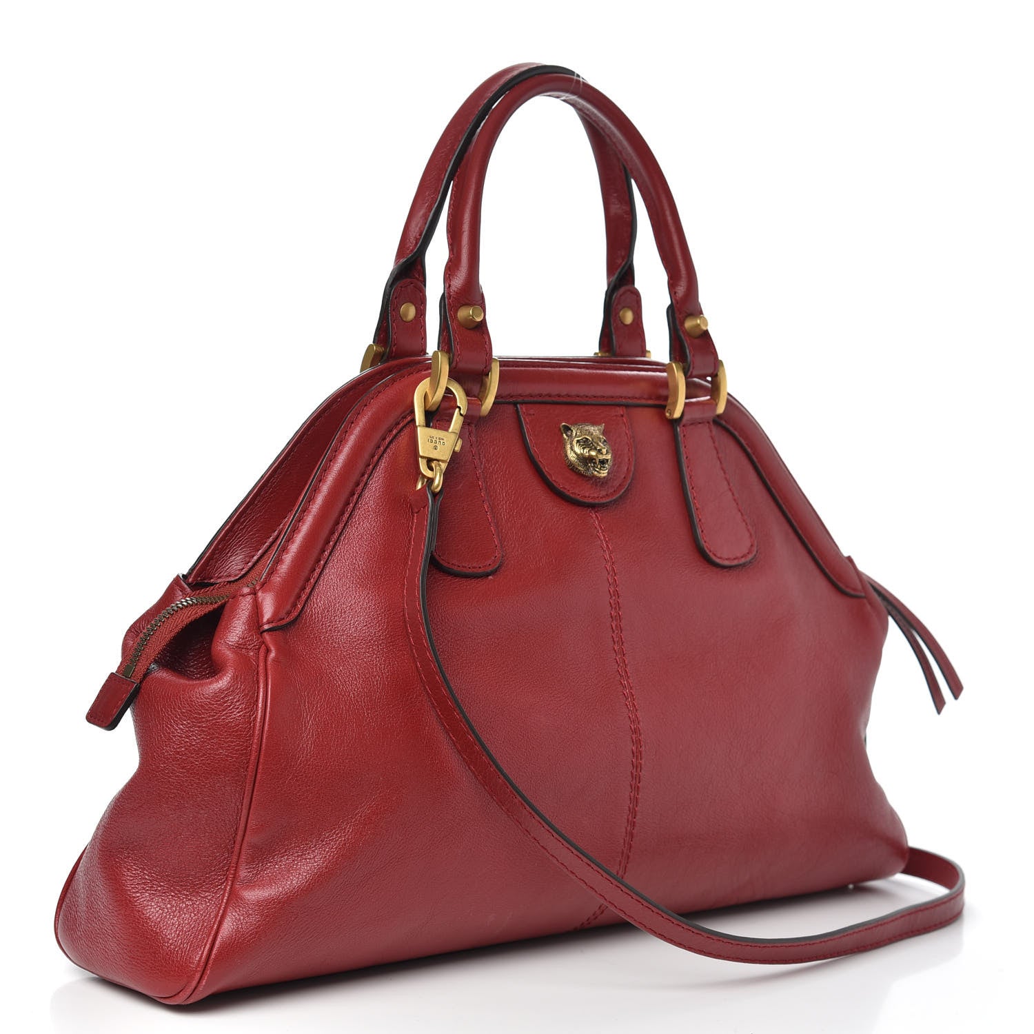 Gucci Piuma Lux Energy Medium Re(Belle) Top Handle Bag Romantic Cerise 3 of 13