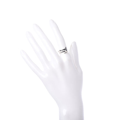 Tiffany Sterling Silver T Square Wrap Ring 51 5.75 2 of 4