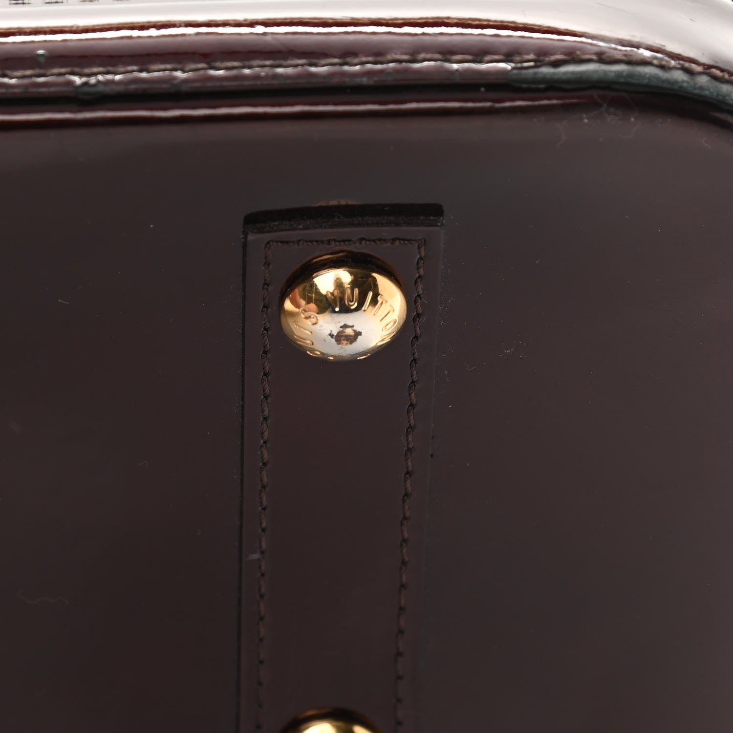 Louis Vuitton Vernis Alma PM Amarante 13 of 19