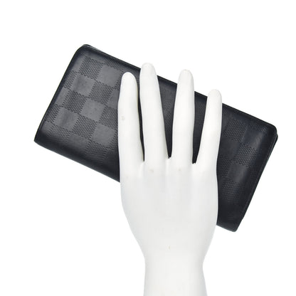 Louis Vuitton Damier Infini Brazza Wallet Cosmos 2 of 11