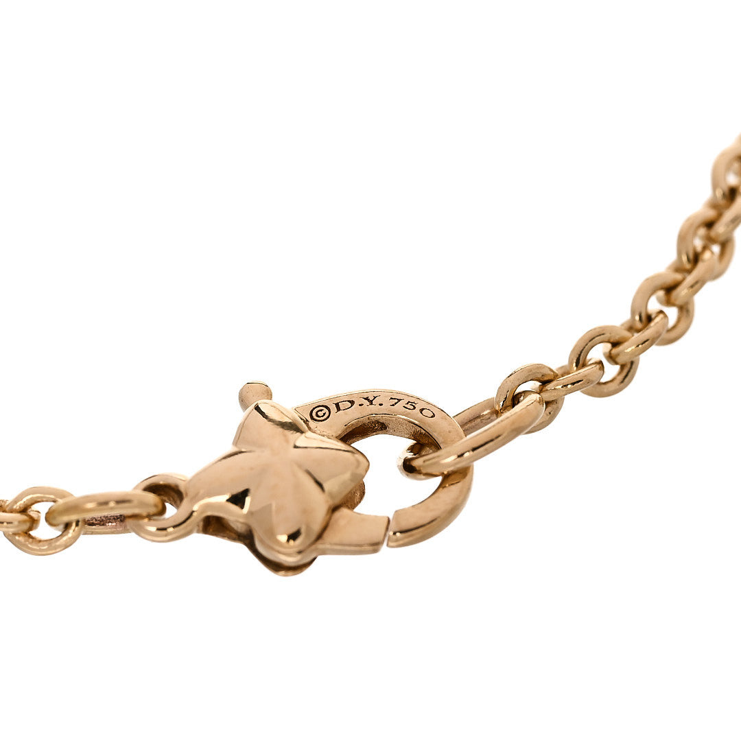 18K Yellow Gold Diamond Blue Sapphire Cable Collectibles Evil Eye Bracelet