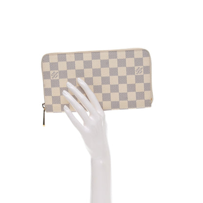 Louis Vuitton Damier Azur Zippy Organizer Wallet 2 of 7
