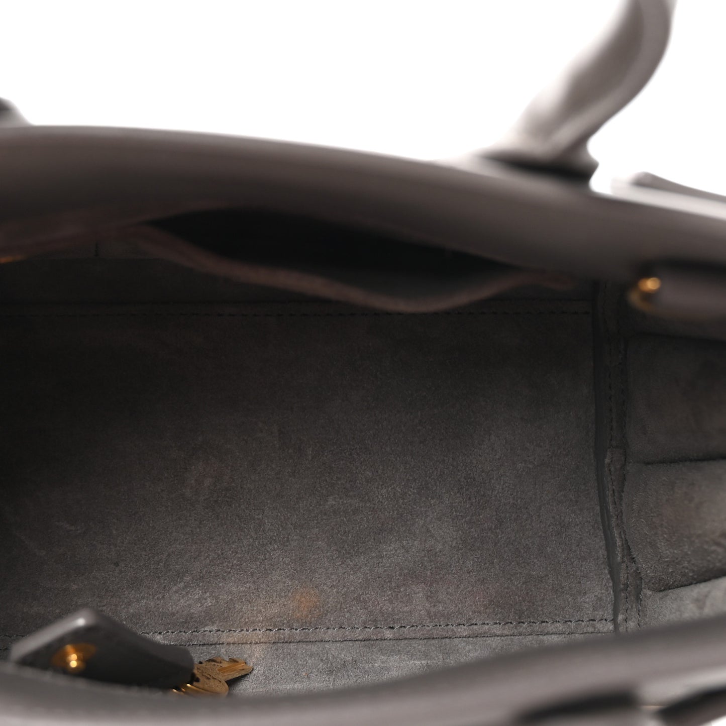 Calfskin Nano Sac De Jour Fog