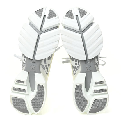 Christian Dior Neoprene Rubber Spatial Print Womens D-Connect Sneakers 38.5 White 6 of 15