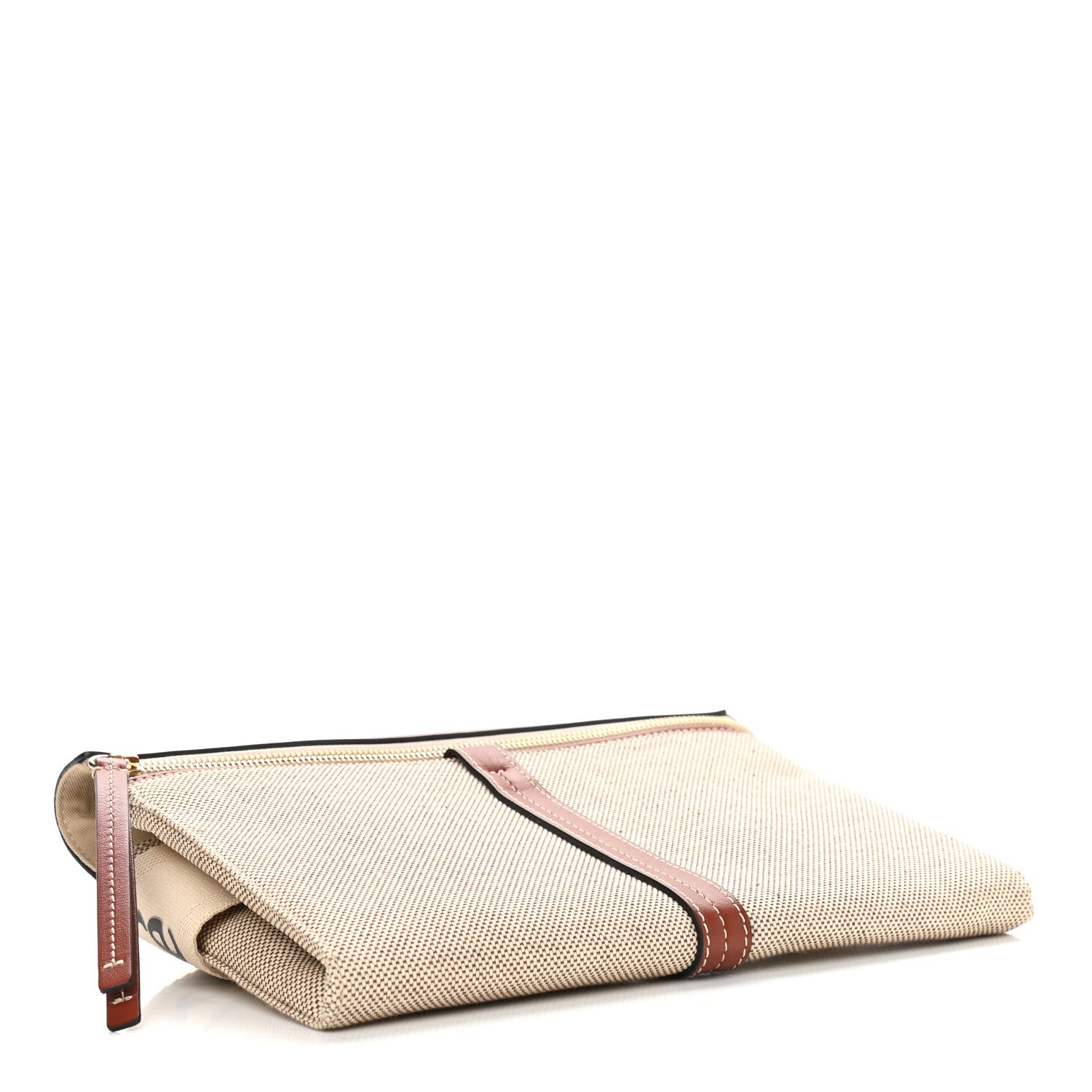 Chloe Cotton Calfskin Woody Belt Bag Beige Brown 4 of 10