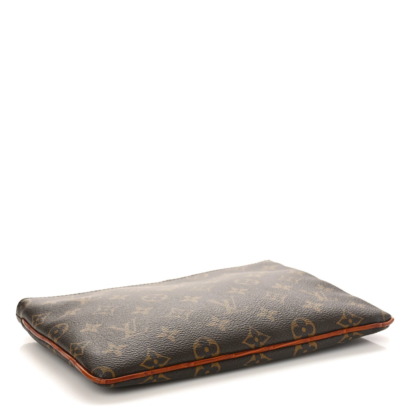 Monogram Alligator Trim Mahina XL Pochette