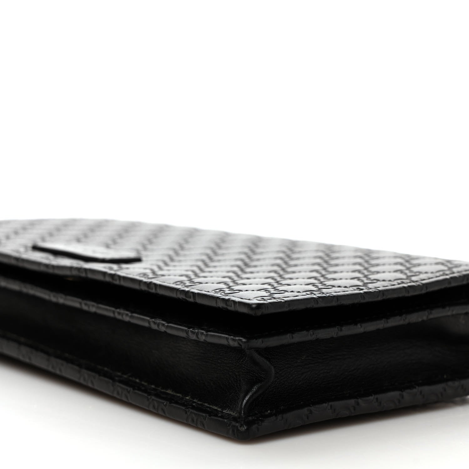 Gucci Microguccissima Crossbody Wallet Black 9 of 12